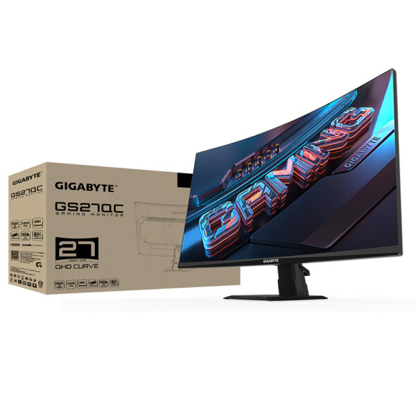 Prix Gigabyte GS27QC écran plat de PC 68,6 cm (27") 2560 x 1440 pixels Quad HD LCD Noir (GS27QC) -  -  – Image 9