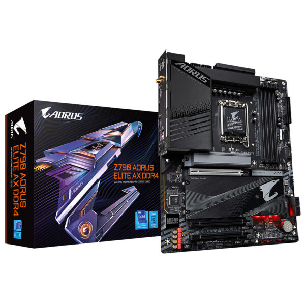 Prix Gigabyte Z790 AORUS ELITE AX DDR4 carte mère Intel Z790 LGA 1700 ATX (Z790 AORUS ELITE AX DDR4) -  - 