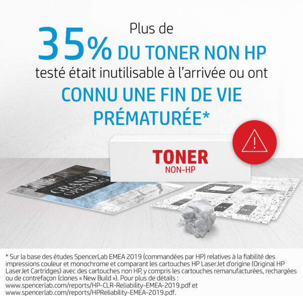 HP 151A Noir - Toner HP LaserJet d'origine (W1510A) – Image 2