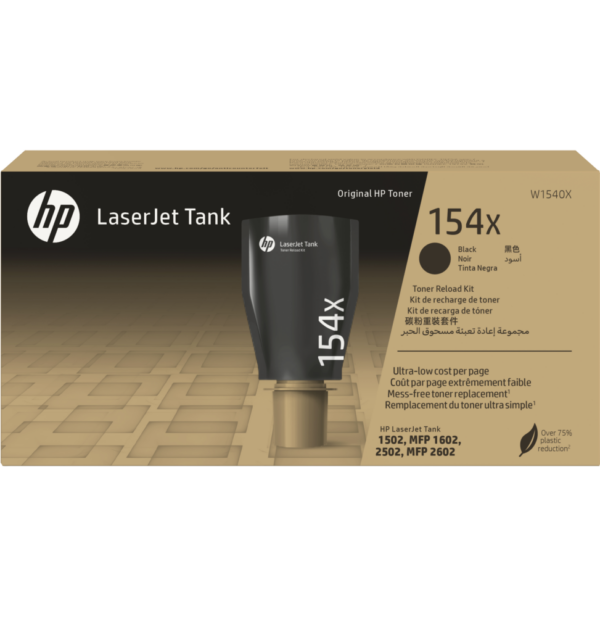 HP 154X Noir (W1540X) - Kit de recharge de toner d'origine