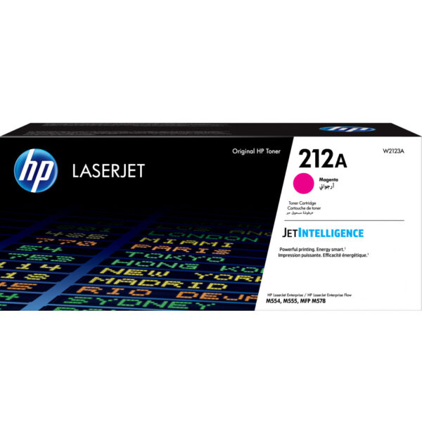 HP 212A Magenta - Toner HP LaserJet d'origine (W2123A)