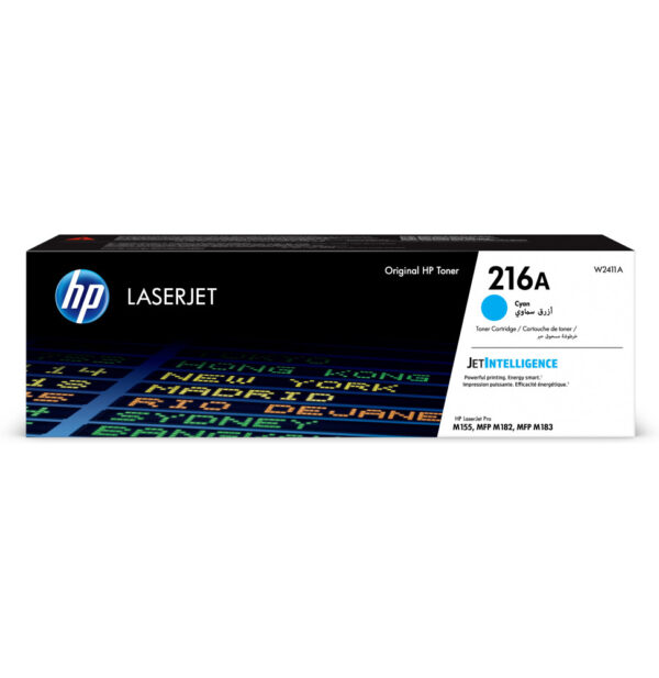 Prix HP 216A Cyan (W2411A) - Toner HP LaserJet d'origine -  850.00 -  850.00