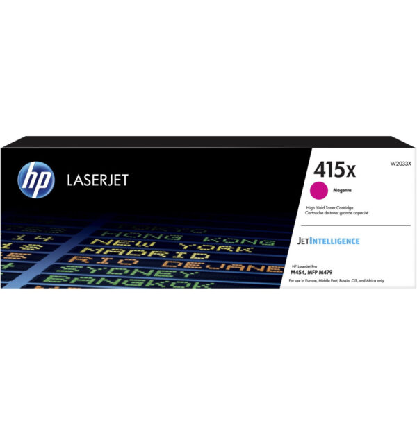 HP 415X Magenta - Toner HP d'origine à grande capacité (W2033X)