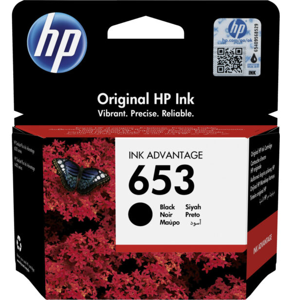 Prix HP 653 noir - Cartouche d'encre HP d'origine Ink Advantage (3YM75AE) -  301.00 -  301.00