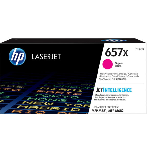 HP 657X Magenta (CF473X) - Toner grande capacité HP LaserJet d'origine