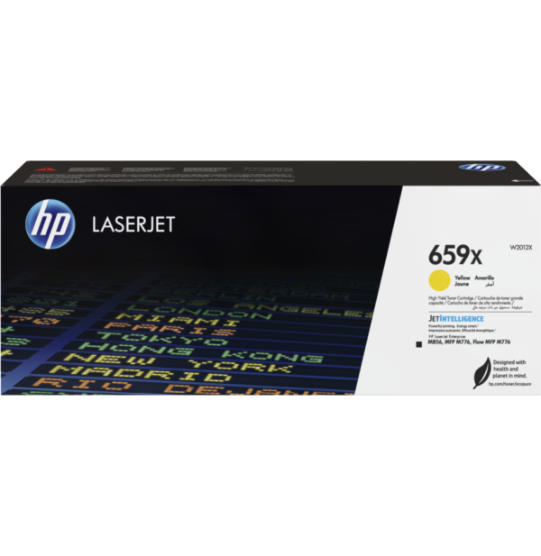 HP 659X Jaune (W2012X) - Toner HP LaserJet d'origine