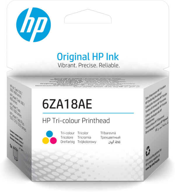 Prix HP 6ZA18AE tête d’impression A jet d'encre thermique Tête d’impression 3 couleurs 6ZA18AE GT (6ZA18AE) -  247.00 -  247.00