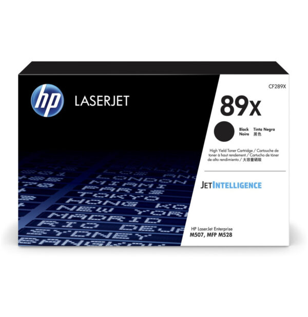 HP 89X Noir (CF289X) - Toner HP d'origine à grande capacité