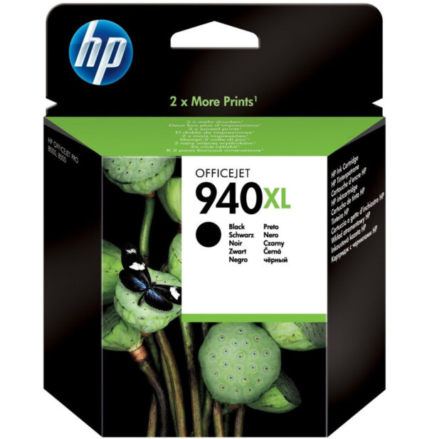 Prix HP 940XL Noir - Cartouche d'encre grande capacité HP d'origine (C4906AE) -  - 