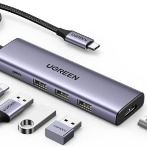 hub usb c ugreen 5 en 1 15596