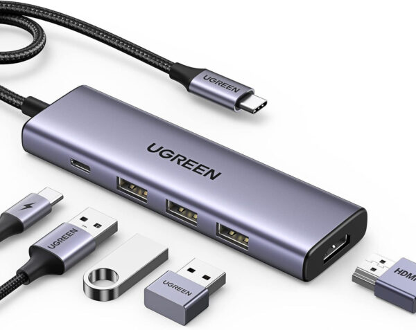 hub usb c ugreen 5 en 1 15596