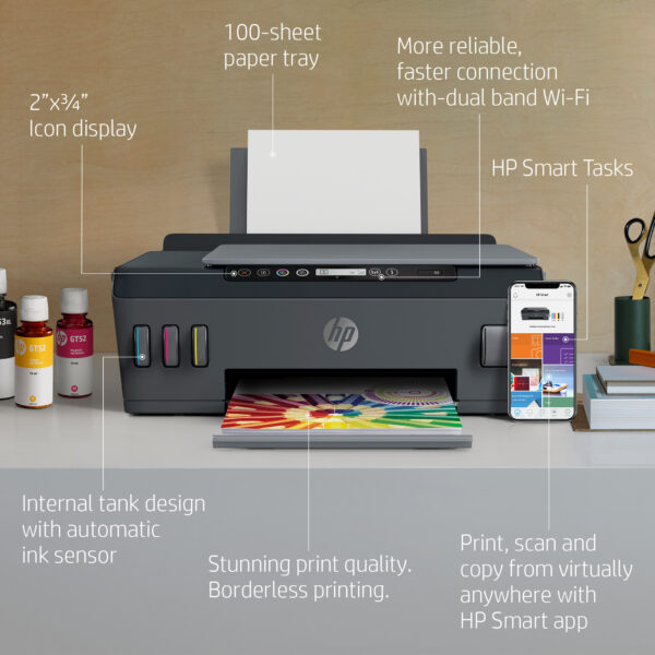 HP Smart Tank 515 Imprimante multifonction à réservoirs rechargeables (1TJ09A) – Image 12