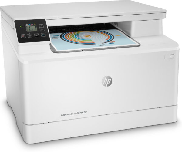 Imprimante Multifonction Laser Couleur HP LaserJet Pro M182n (7KW54A) – Image 2