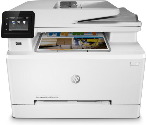 Imprimante Multifonction Laser Couleur HP LaserJet Pro M283fdn (7KW74A)