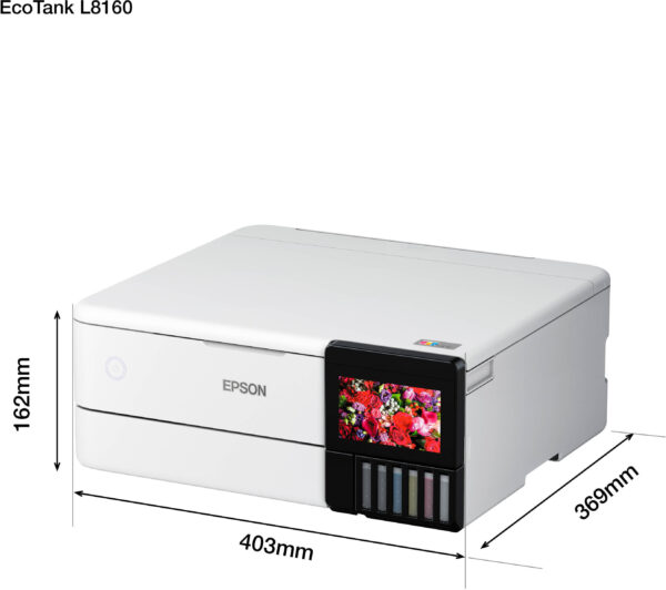 Epson EcoTank L8160 Imprimante photo (C11CJ20403) – Image 4