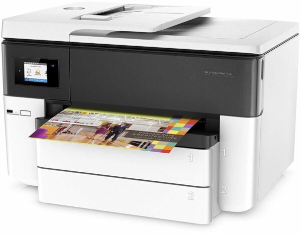 Imprimante A3 Multifonction Jet d’encre HP OfficeJet Pro 7740 (G5J38A) – Image 2