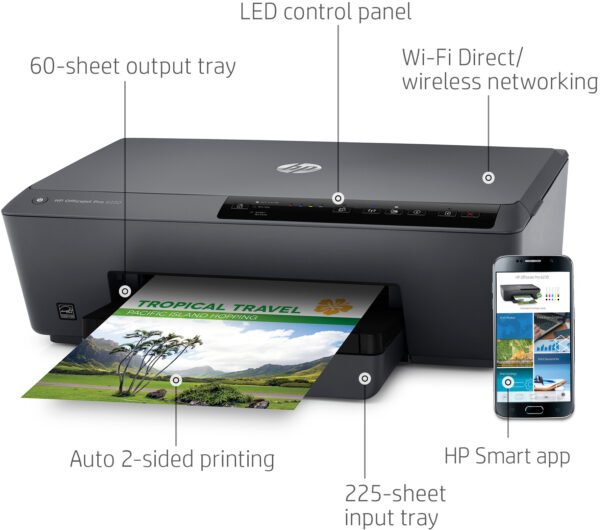 Prix Imprimante Jet d'encre HP Officejet Pro 6230 (E3E03A) -  -  – Image 6