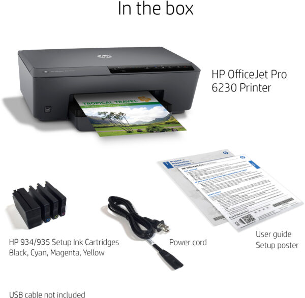 Prix Imprimante Jet d'encre HP Officejet Pro 6230 (E3E03A) -  -  – Image 10