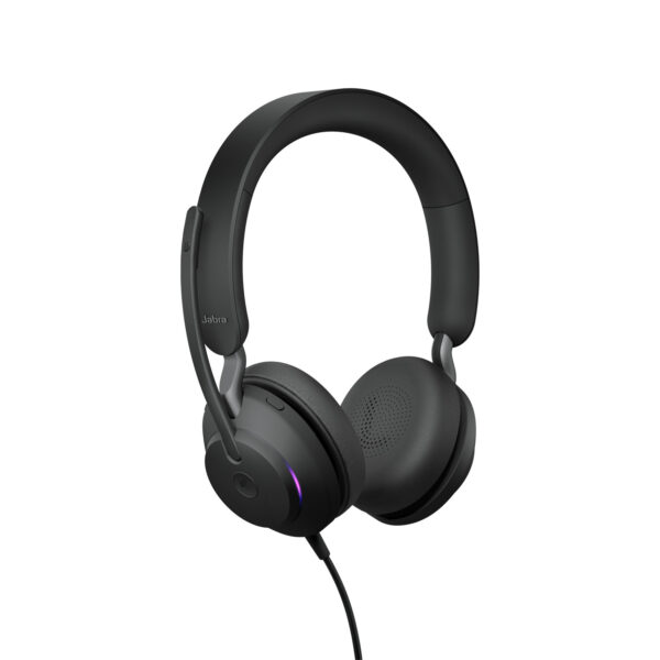 Jabra Evolve2 40 SE Casque Avec fil Arceau Appels/Musique USB Type-A Noir Evolve2 40 SE, USB-A, MS Stereo (24189-999-999) – Image 3