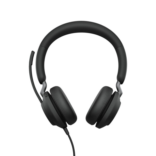 Jabra Evolve2 40 SE Casque Avec fil Arceau Appels/Musique USB Type-A Noir Evolve2 40 SE, USB-A, MS Stereo (24189-999-999)