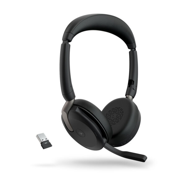 Jabra Evolve2 65 Flex Casque Avec fil &sans fil Arceau Bureau/Centre d'appels Bluetooth Noir (26699-999-999) – Image 4