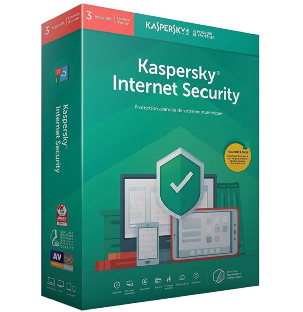 Prix Kaspersky Internet Security 2019 (3 Postes / 1 An) -  - 