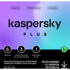 kaspersky plus 5 postes 1 an kl10428befs slimmag