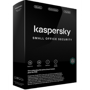 kaspersky small office security 10 postes 1 serveur kl45418bkfs 23mag