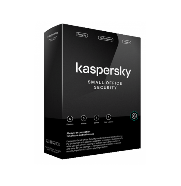 kaspersky small office security 5 postes 1 serveur kl45418befs 23mag