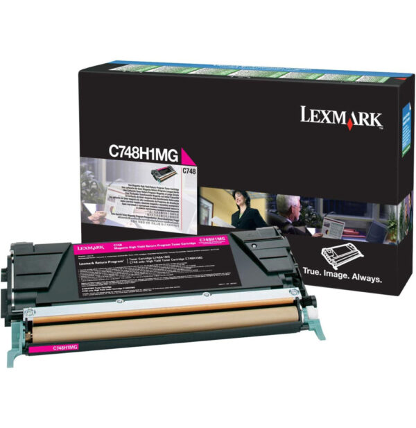 Lexmark C748 Magenta - Toner Lexmark programme de retour (C748H1MG)