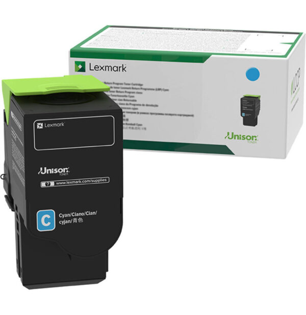 Lexmark CS/CX421, 52x, 62x cyan - Cartouche de toner d'origine (78C5XC0)