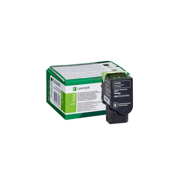 Lexmark Noir (C2350K0) - Toner Lexmark programme de retour - 1000