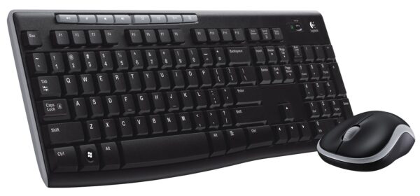 Prix Logitech Wireless Desktop MK270 - Ensemble sans fil souris + Clavier QWERTY -  296.00 -  296.00