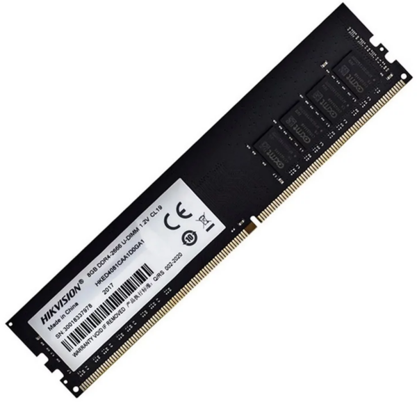 memoire ram hikvision 8gb udimm ddr4 2666mhz hked4081cba1d0za1