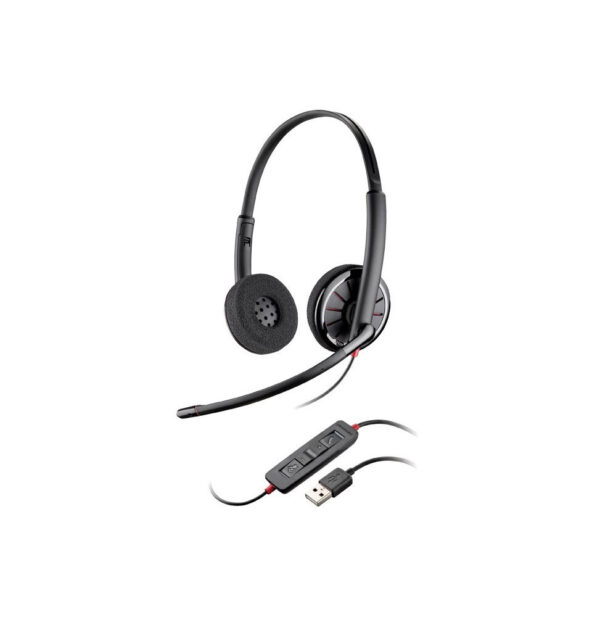 Prix Casque-micro Stéréo Filaire USB Plantronics Blackwire C320 -  - 