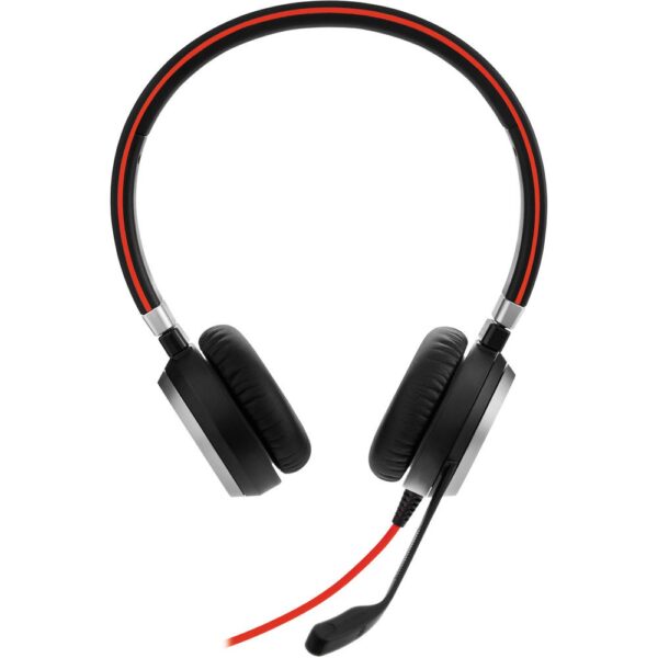 Micro-casque Anti-Bruit professionnel Jabra EVOLVE 40 UC Stéréo - USB et Jack 3.5 mm – Image 2