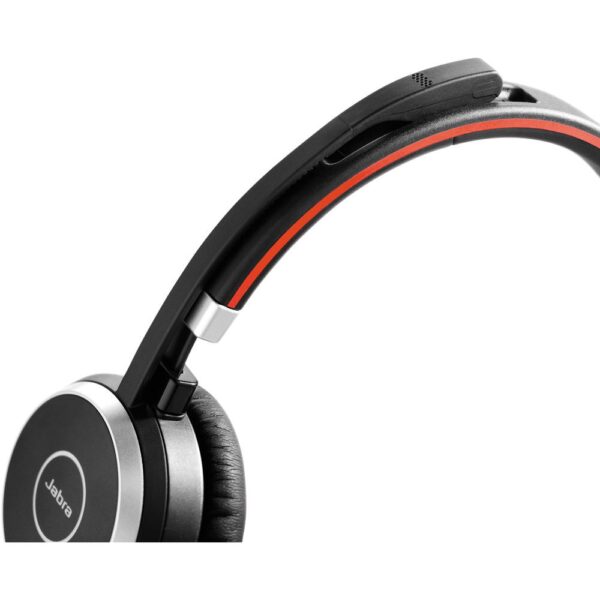 Micro-casque Anti-Bruit professionnel Jabra EVOLVE 40 UC Stéréo - USB et Jack 3.5 mm – Image 4