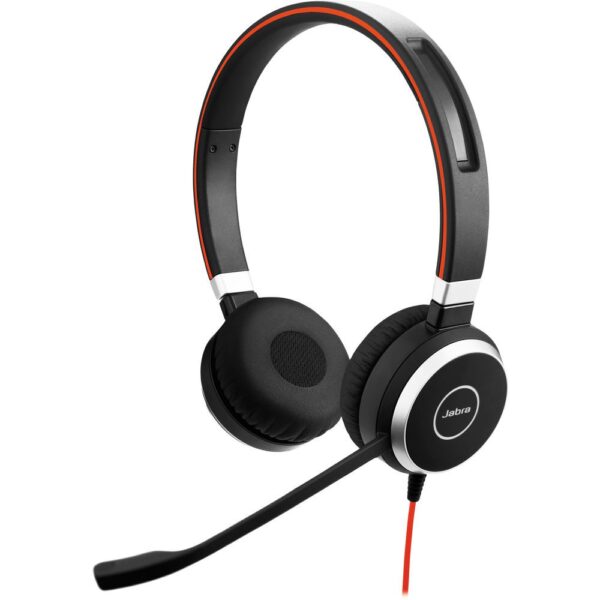 Micro-casque Anti-Bruit professionnel Jabra EVOLVE 40 UC Stéréo - USB et Jack 3.5 mm