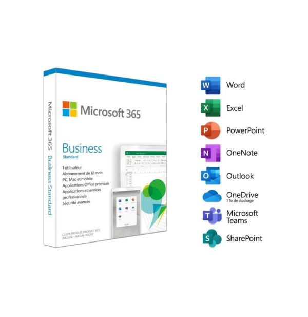 Prix Microsoft 365 Business Standard (CFQ7TTC0LDPB0001P1YA) -  - 