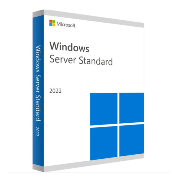 Microsoft Windows Server Standard 2022 64Bit - 1 pk DSP OEI DVD 16 Core - Français (P73-08329)