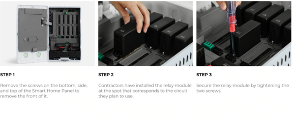 Module pour tableau de commande Smart Home Ecoflow Relay 16A – Image 4