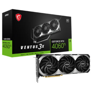 msi geforce rtx 4060 ti ventus 3x 16g oc carte graphique nvidia 16 go gddr6 geforce rtx 4060 ti ventus 3x 16g oc