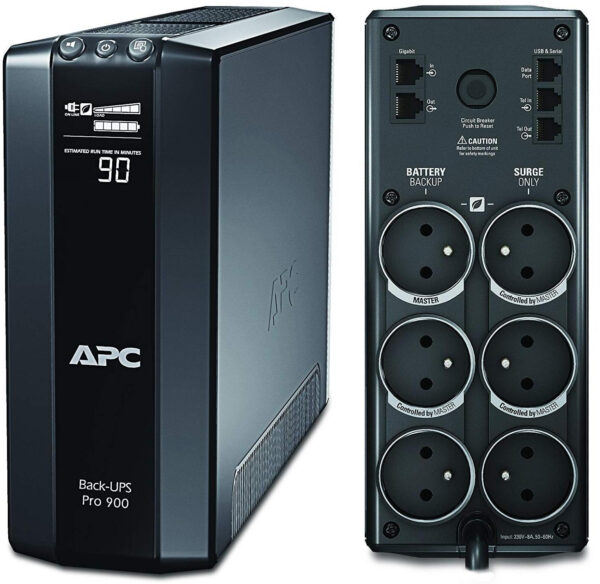 Onduleur Line-interactive APC Pro BACK-UPS BR900G-FR - 540 W / 900 VA - 6 prises FR