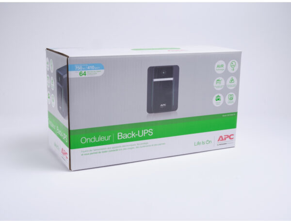 Onduleur Line-interactive APC Back-UPS BX750MI-FR - 410 W / 750VA - 3 prises françaises – Image 4