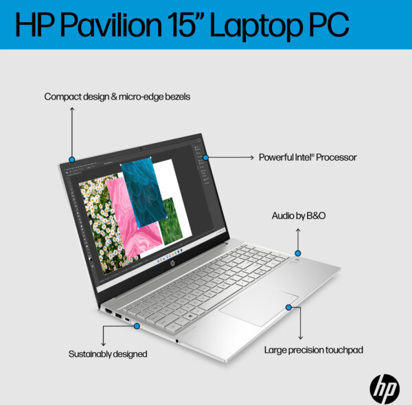 Prix Ordinateur portable HP Pavilion 15-eg0038nk (601C9EA) -  -  – Image 11