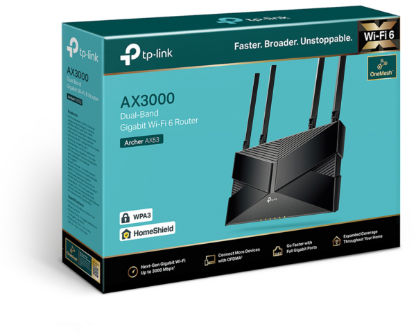 Routeur TP-Link Archer AX53 AX3000 Dual-Band Wi-Fi 6 (ARCHERAX53) – Image 5