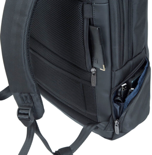 sac a dos rivacase narita 8165 noir pour ordinateurs portables 156 8165 black 4