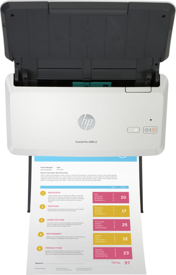 Prix Scanner HP ScanJet Pro 2000 s2 (6FW06A) -  5388.00 -  5388.00 – Image 2