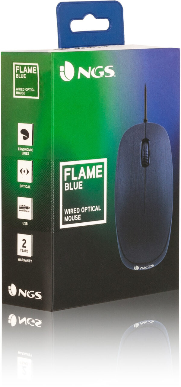 Souris filaire NGS Flame Bleue (FLAMEBLUE) – Image 5