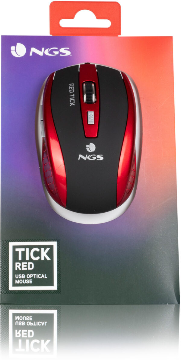 Souris filaire NGS Tick Rouge (TICKRED) – Image 7